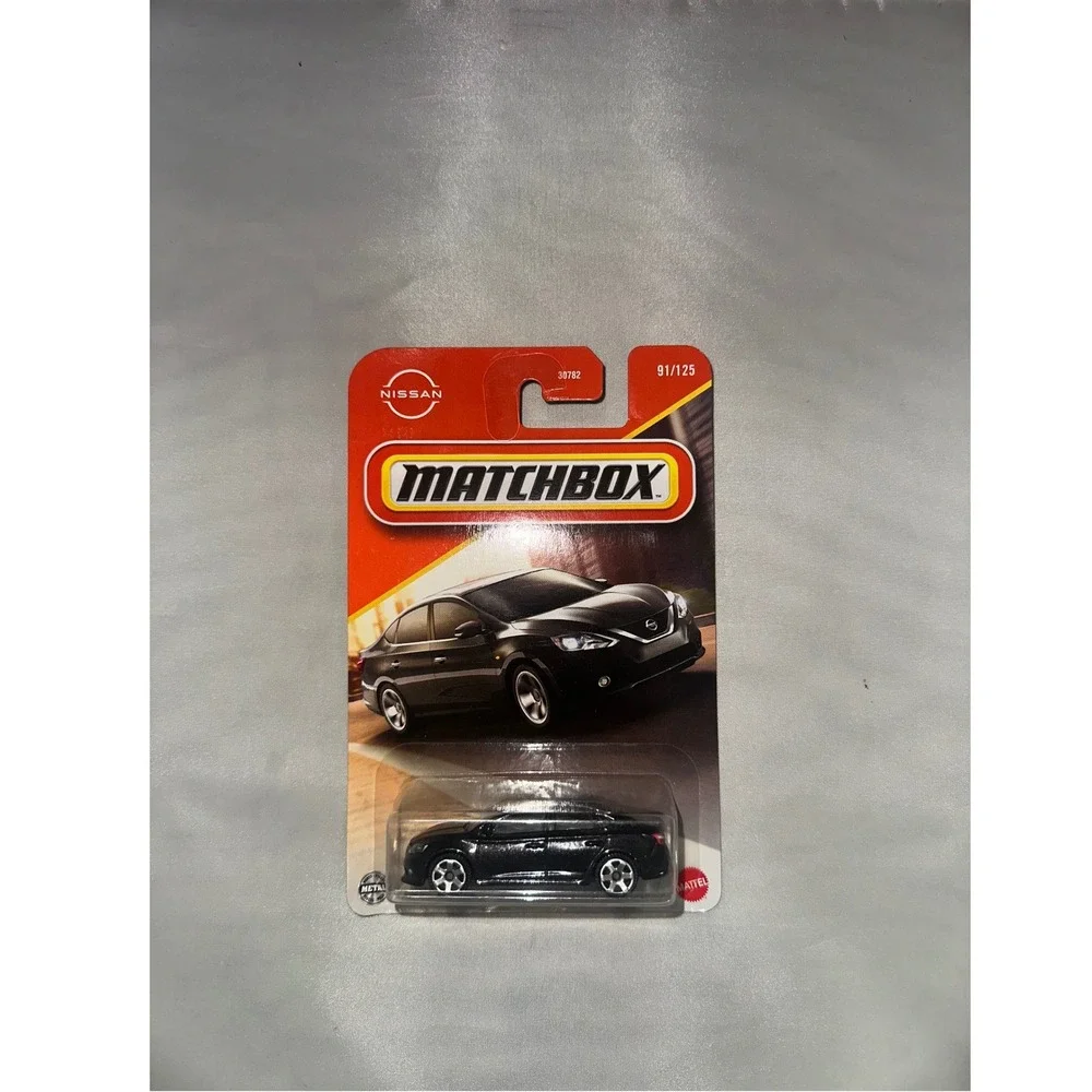 Matchbox 2016 Nissan Sentra Black Diecast Car 91/125 Metal Mattel New